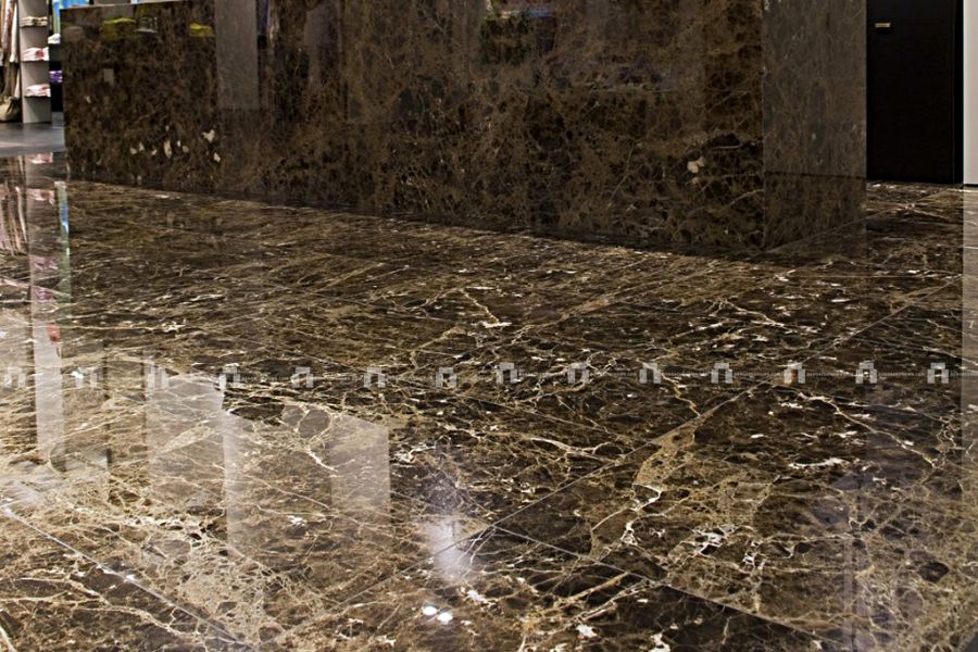 Đá Marble Nâu Hoàng Đế (Dark Emperador) - Lát Cầu Thang, Lát Sàn 2