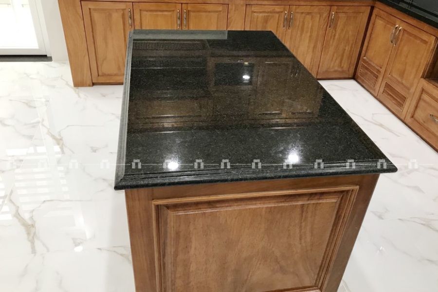 Đá Hoa Cương Đen Campuchia - Ốp tường, mặt tiền 2