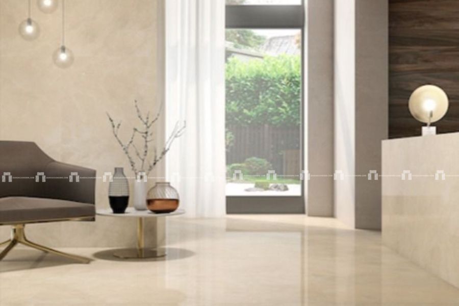 Đá Marble Kem Oman (Cream Oman) - Ốp Tường, Mặt Tiền 2