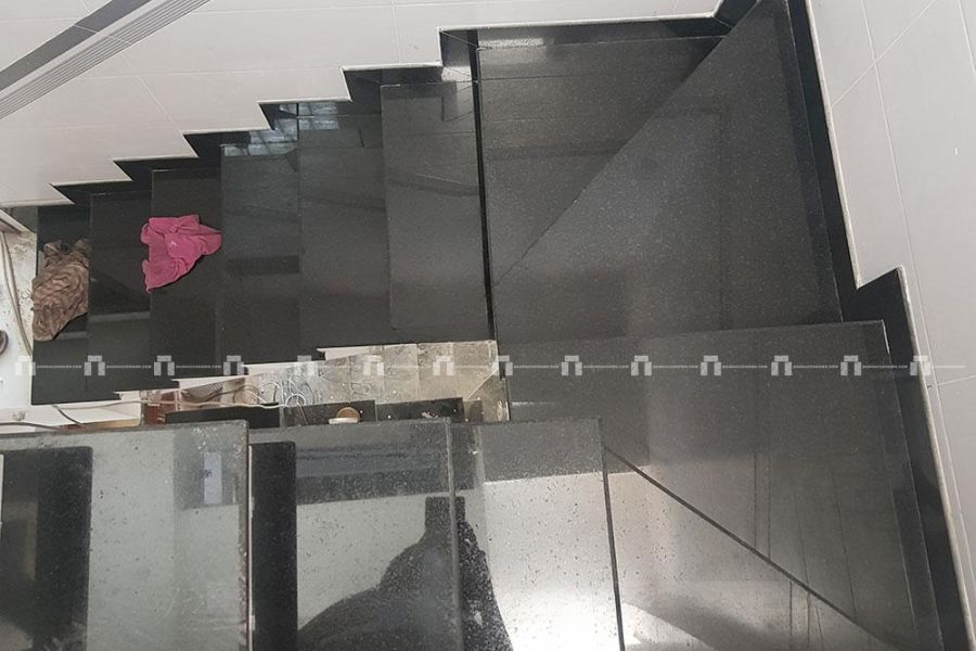 Đá Hoa Cương Đen Campuchia - Ốp tường, mặt tiền 3