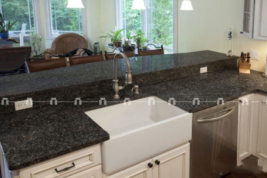 Đá Hoa Cương Đen Ấn Độ - Dùng làm Bàn Bếp, Lavabo 3