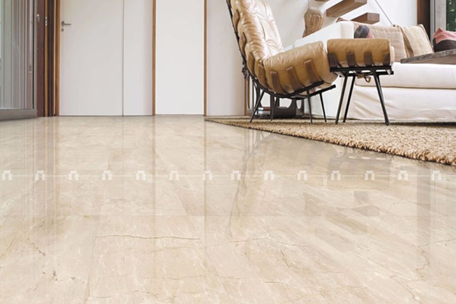 Đá Marble Cream Marfil (Kem Ngà) - Ốp Tường, Mặt Tiền 3