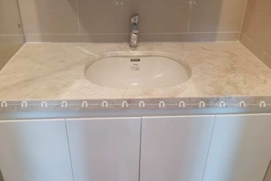 Đá Marble Kem Oman (Cream Oman) - Làm Bàn Bếp, Lavabo 3