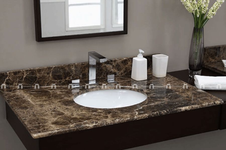 Đá Marble Nâu Hoàng Đế (Dark Emperador) - Lát Cầu Thang, Lát Sàn 4