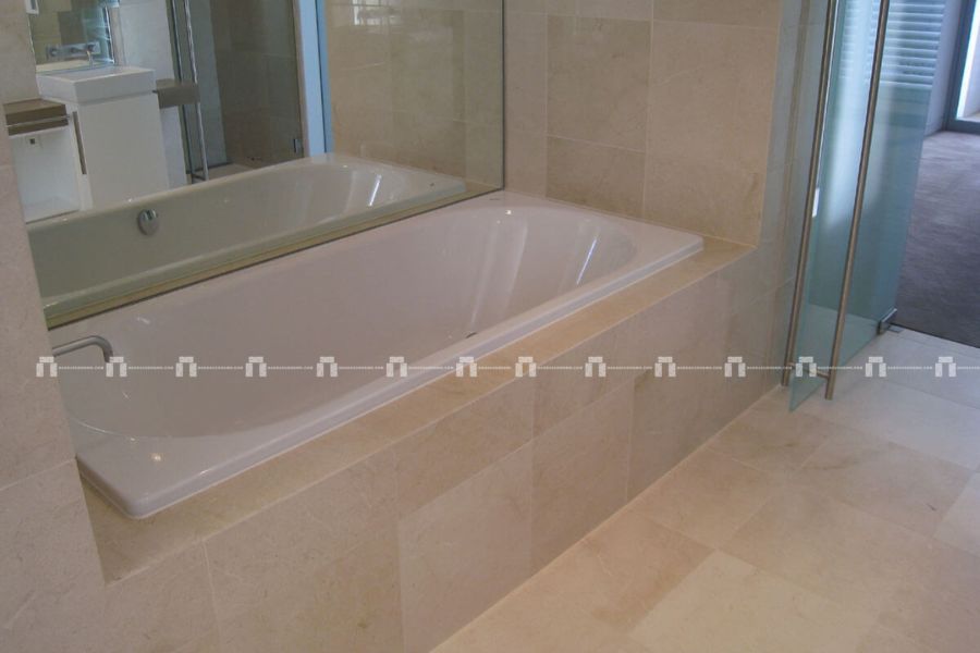 Đá Marble Cream Marfil (Kem Ngà) - Ốp Tường, Mặt Tiền 5