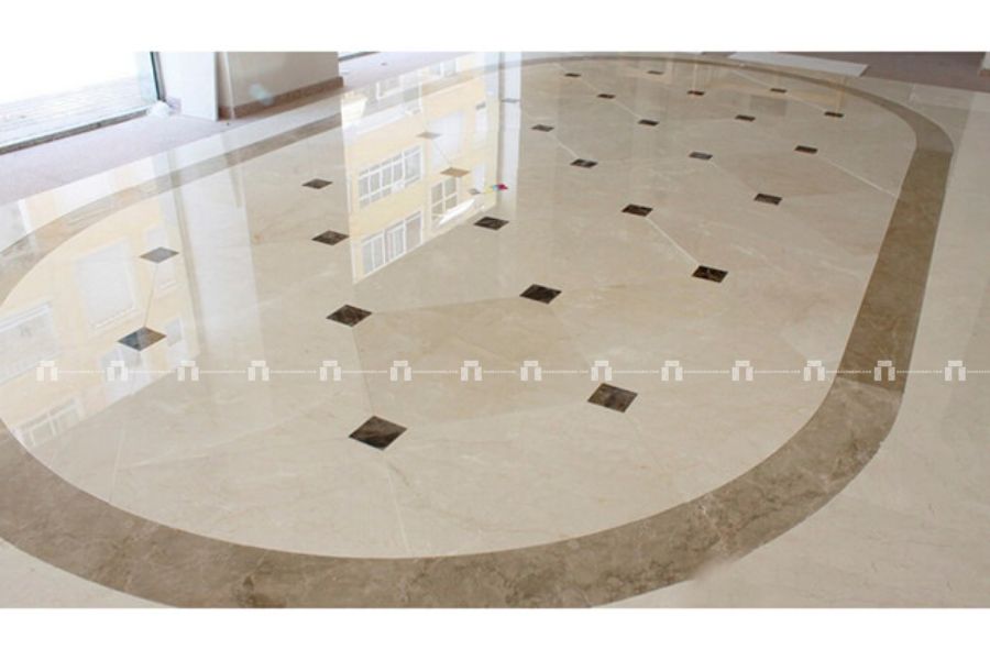 Đá Marble Light Emperador - Làm Bàn Bếp, Lavabo 5