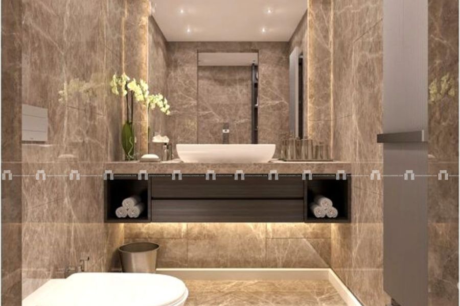 Đá Marble Light Emperador - Lát Cầu Thang, Lát Sàn 6