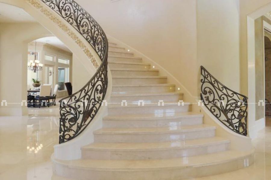 Đá Marble Cream Marfil (Kem Ngà) - Ốp Tường, Mặt Tiền 6