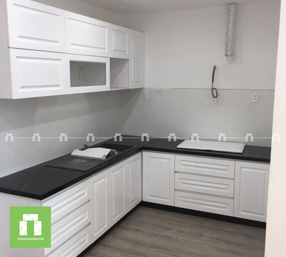 Tổng hợp hạng mục thi công đá ốp bếp cho khách nhà ở Bình Dương