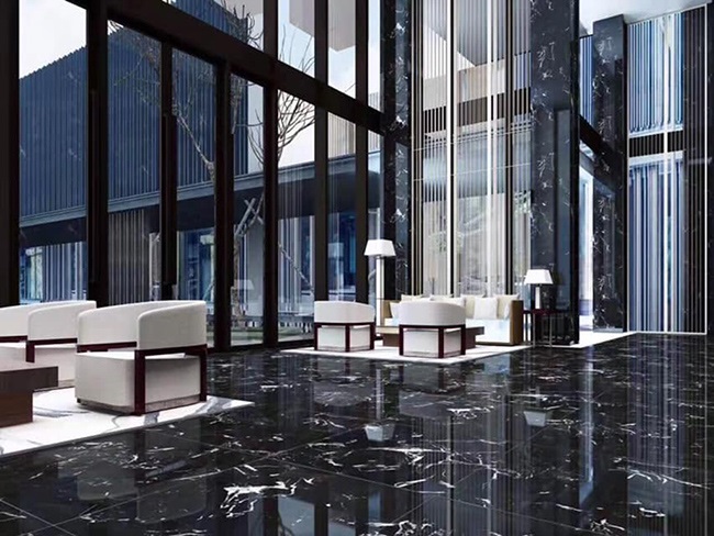 Thi công đá phòng khách