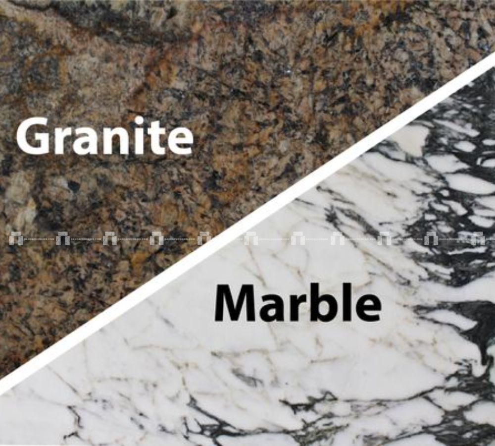 Giải đáp: Đá Granite Khác Đá Marble Như Thế Nào?