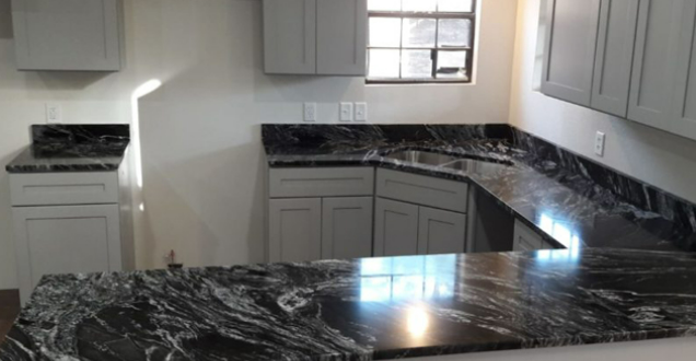 Thi công đá bếp