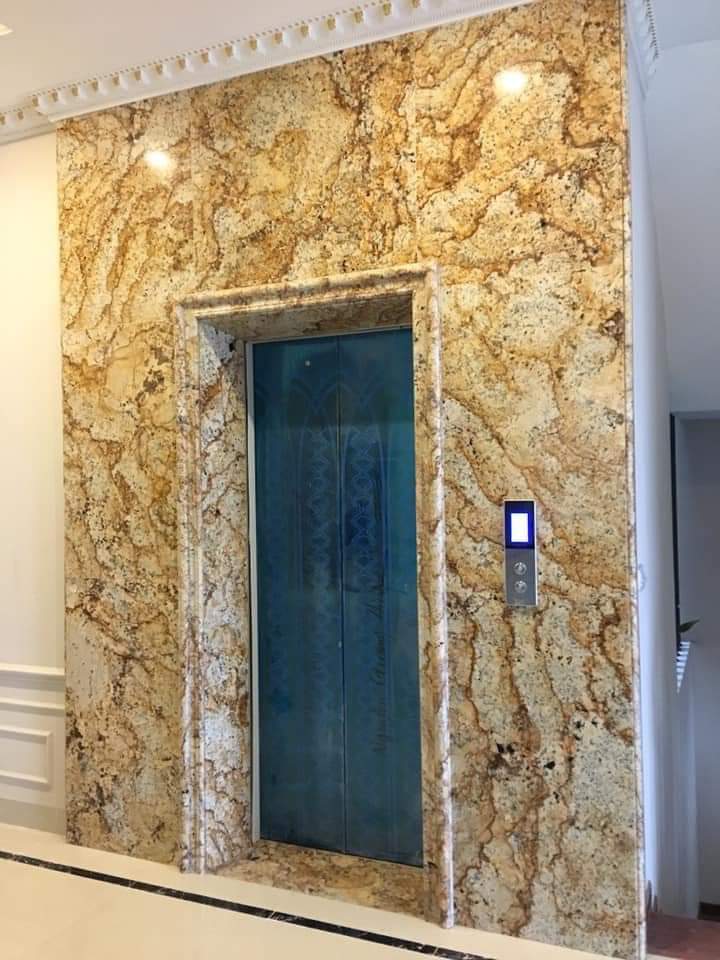 Thi công đá thang máy